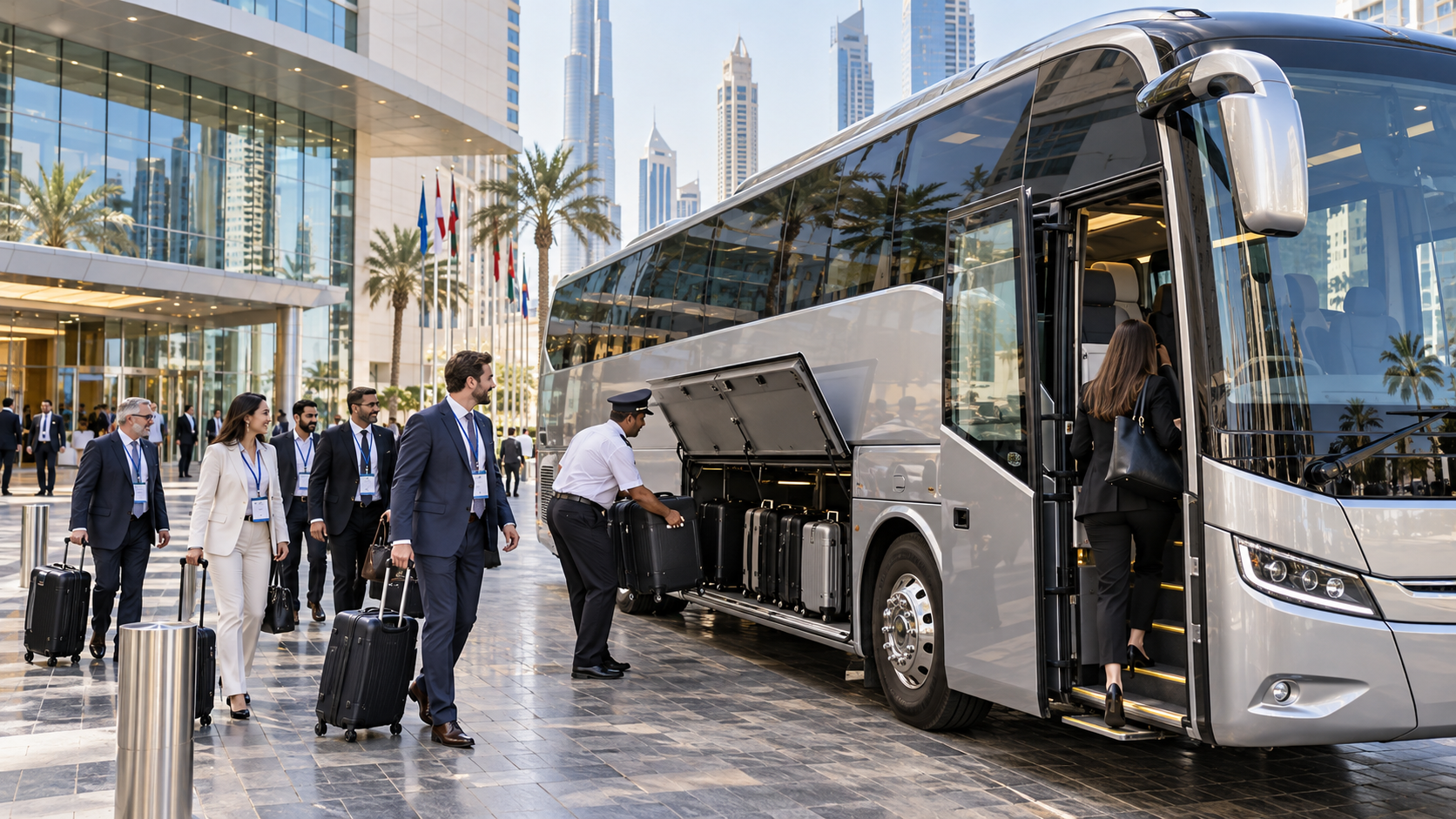 Coach hire Dubai