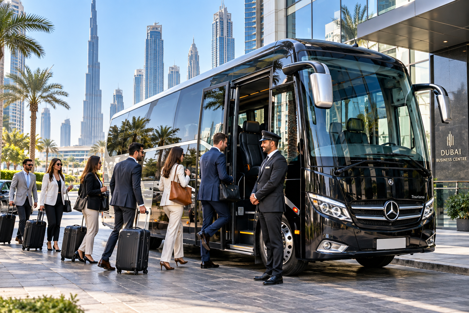 Midi coach hire Dubai